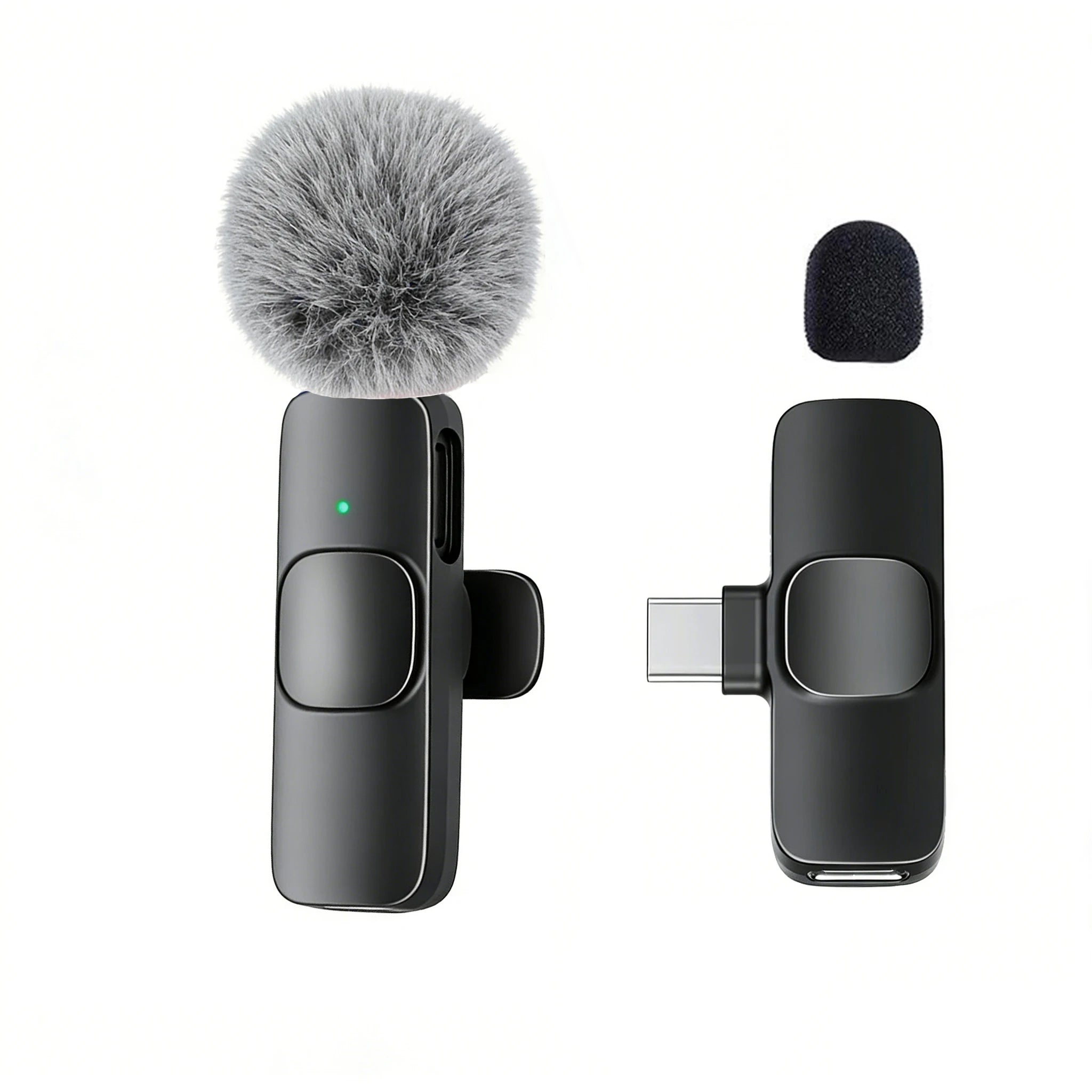 Professional Wireless Lavalier Microphone Type-C Port